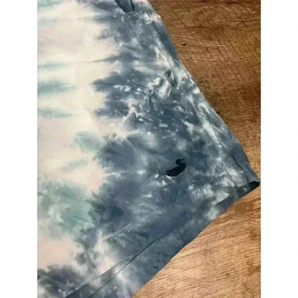 Southern Marsh Austin Tie Dye Swim Trunks Mesh Lined Men's XL Blue NWT 6" Inseam - Picture 6 of 12